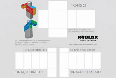 Como Criar peças de roupas no Roblox