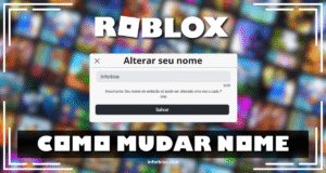 Como mudar o nome no Roblox