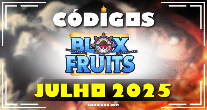Blox Fruits códigos oficiais – Junho 2025