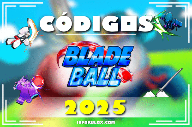 Blade Ball códigos oficiais – Agosto 2025