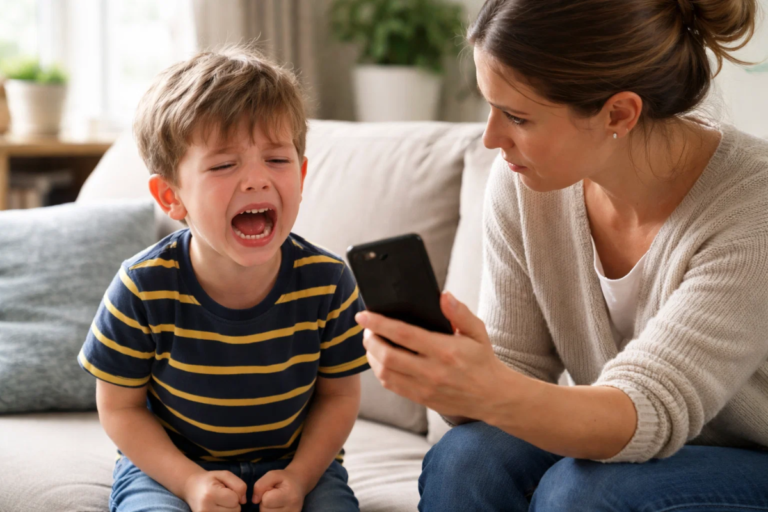 Como diminuir o vício do celular entre as crianças