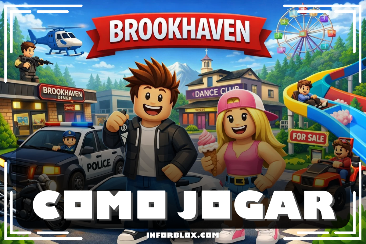 Como jogar Brookhaven
